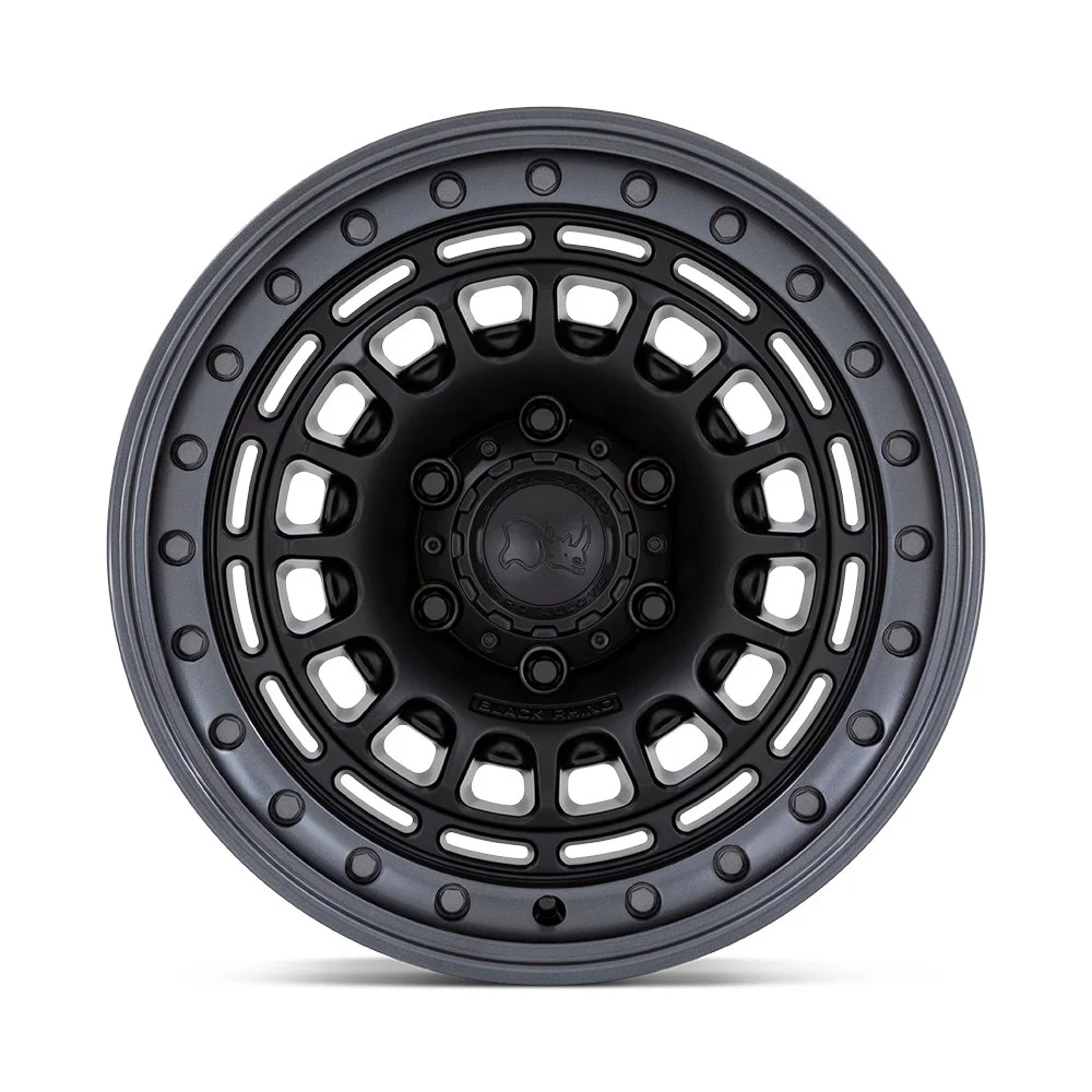 Black Rhino BR014 Sahara 17x9 6x139.7 -12mm Offset - Matte Black Gunmetal - Image 3