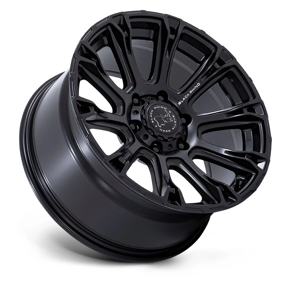Black Rhino BR020 Diamondback 17x8.5 6x114.3 25mm Offset - Matte Black - Image 2