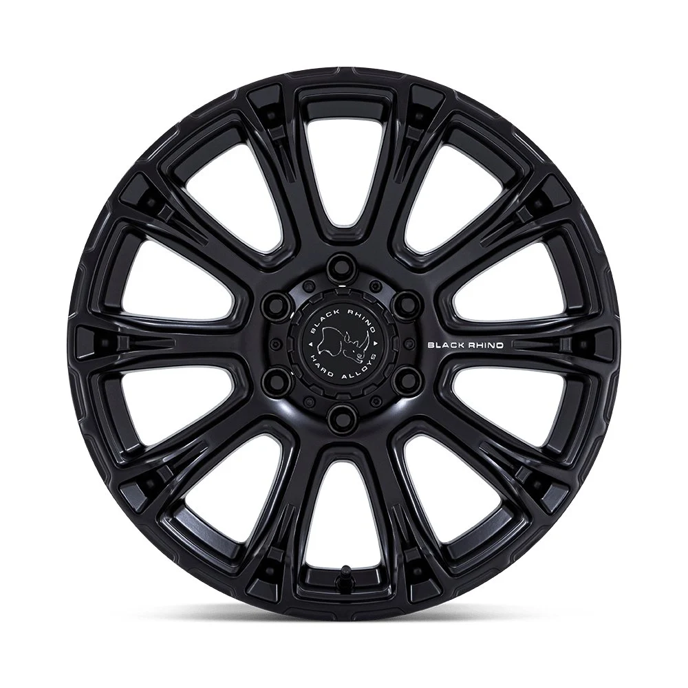 Black Rhino BR020 Diamondback 17x8.5 6x114.3 25mm Offset - Matte Black - Image 3