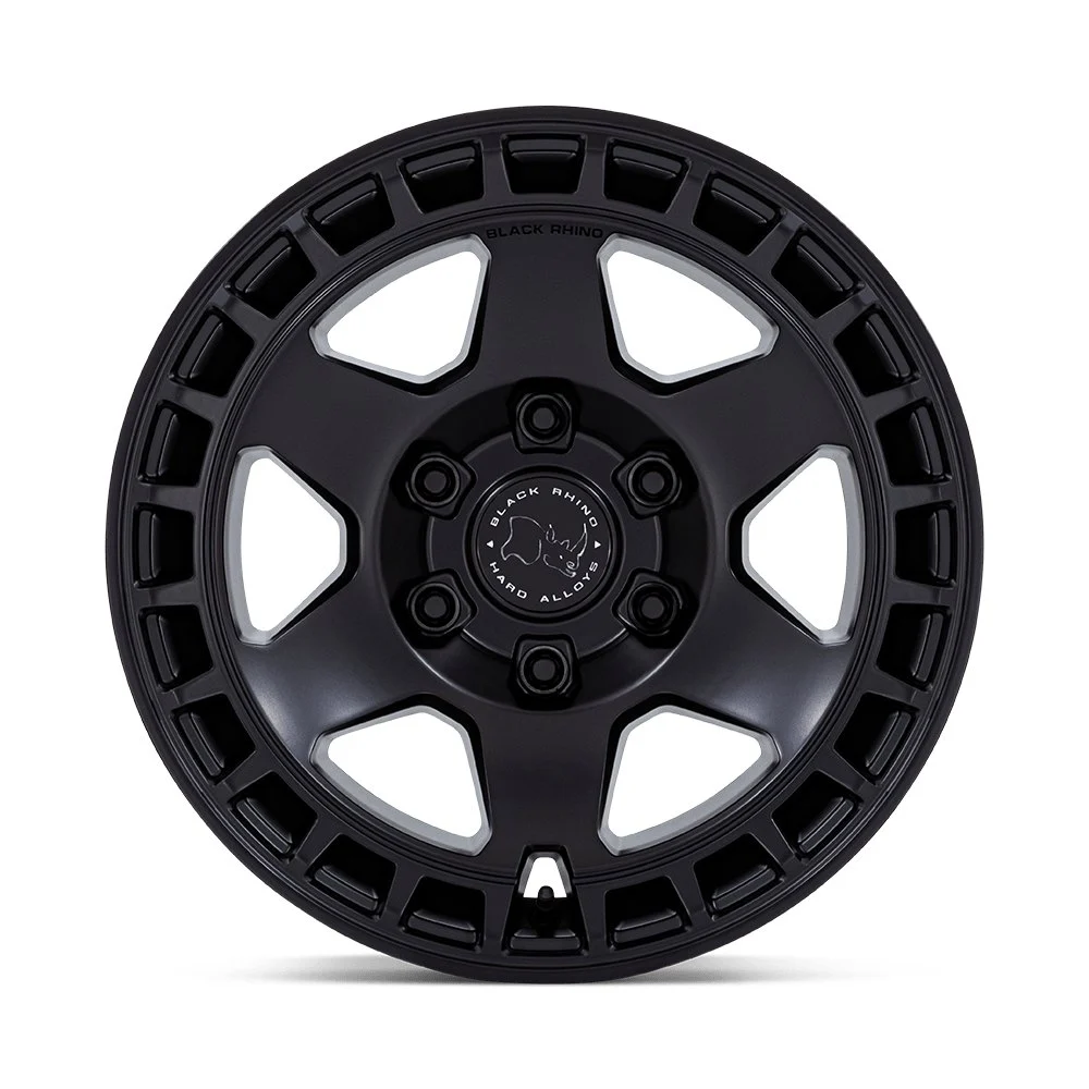 Black Rhino BR022 Bahari 17x8.5 5x127 25mm Offset - Matte Black - Image 3