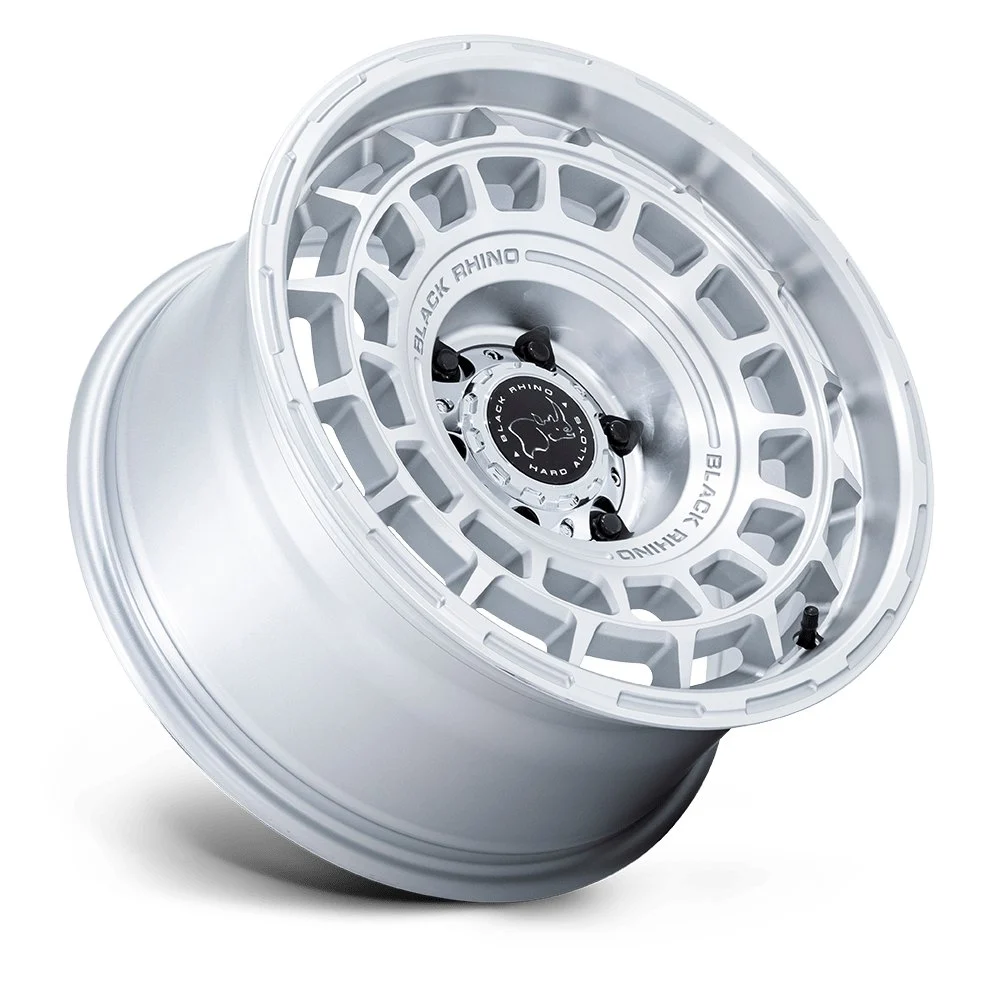 Black Rhino BR024 Awol 20x8.5 5x120 25mm Offset - Silver Machined Face - Image 2