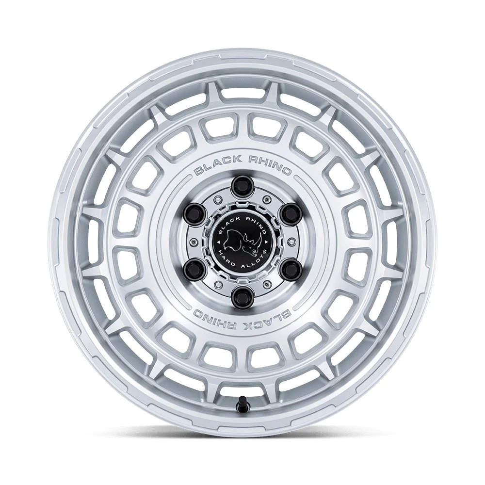 Black Rhino BR024 Awol 20x8.5 5x120 25mm Offset - Silver Machined Face - Image 3