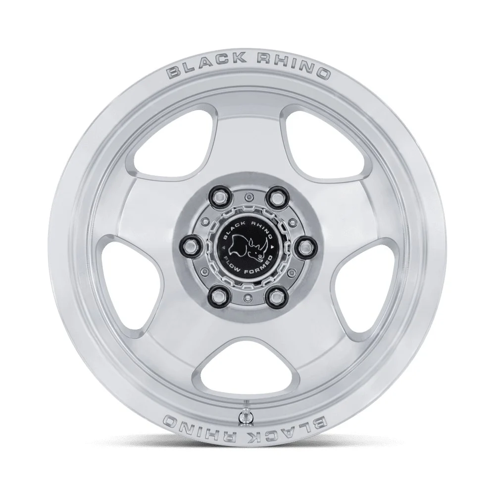 Black Rhino BR031 SOL 17x8 6x135 38mm Offset - Gloss Silver Machined Face - Image 3