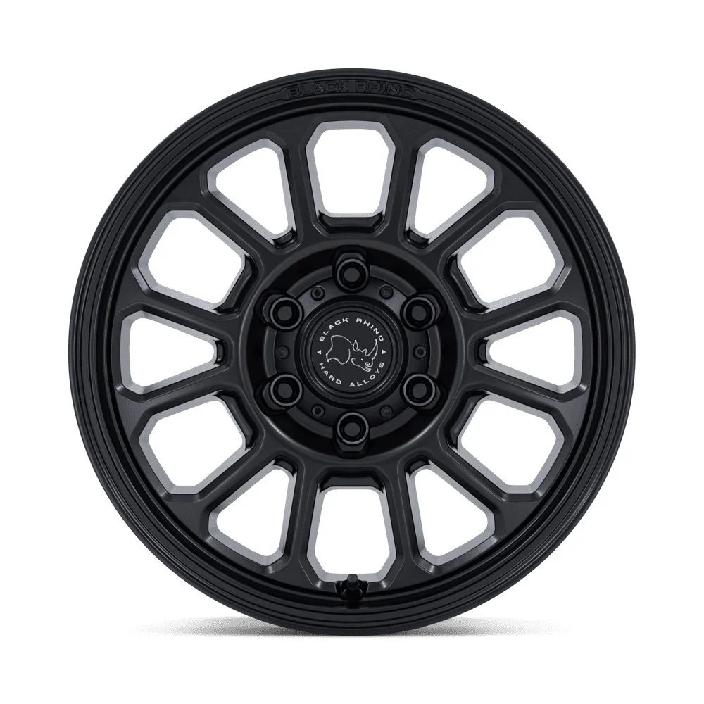 Black Rhino BR033 Alta 17x8 6x139.7 32mm Offset - Matte Black - Image 3
