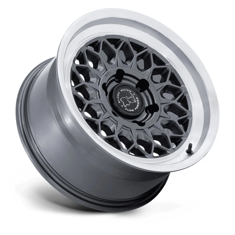 Black Rhino BR034 Graz 17x8.5 6x139.7 0mm Offset - Gloss Gunmetal Machined - Image 2