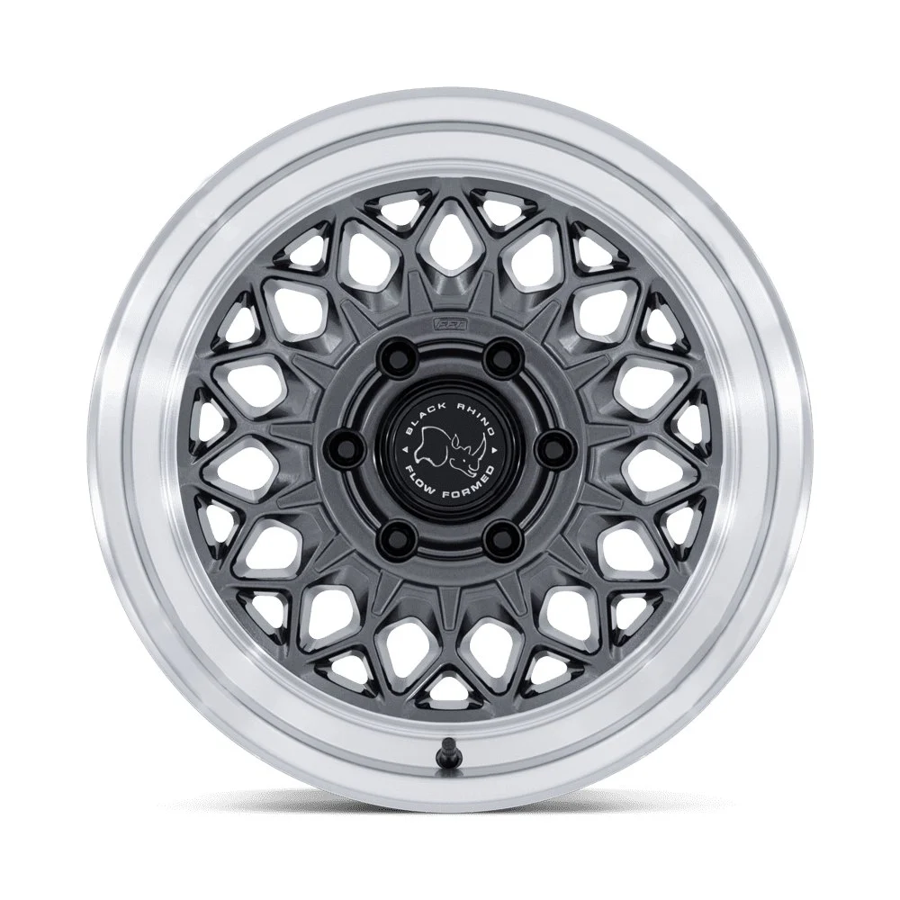 Black Rhino BR034 Graz 17x8.5 6x139.7 0mm Offset - Gloss Gunmetal Machined - Image 3