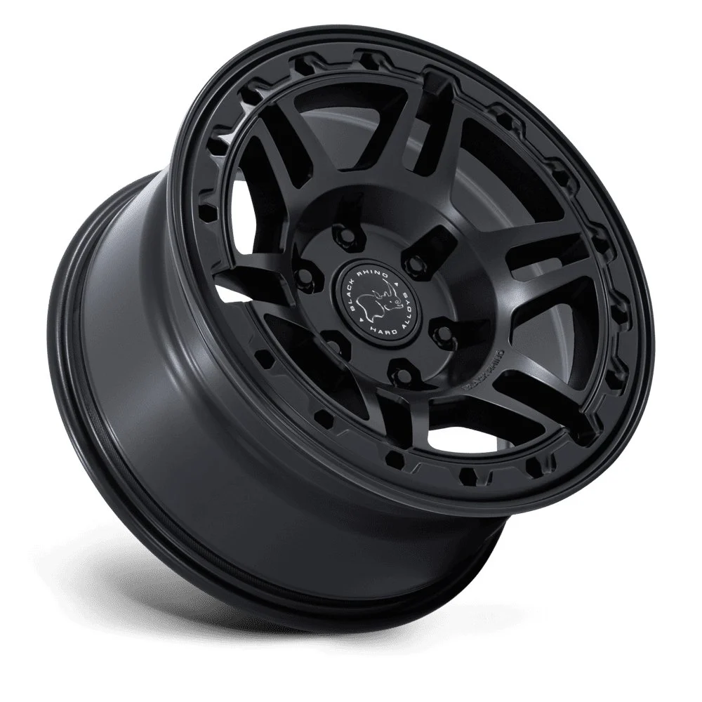 Black Rhino BR039 Vanguard 17x8.5 6x130 25mm Offset - Matte Black - Image 2