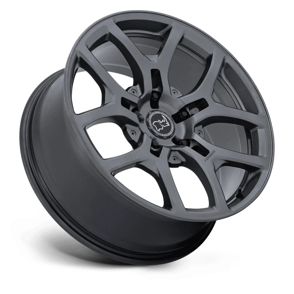 Black Rhino BR406 Rockledge 20x8.5 5x139.7 35mm Offset - Matte Gunmetal - Image 3
