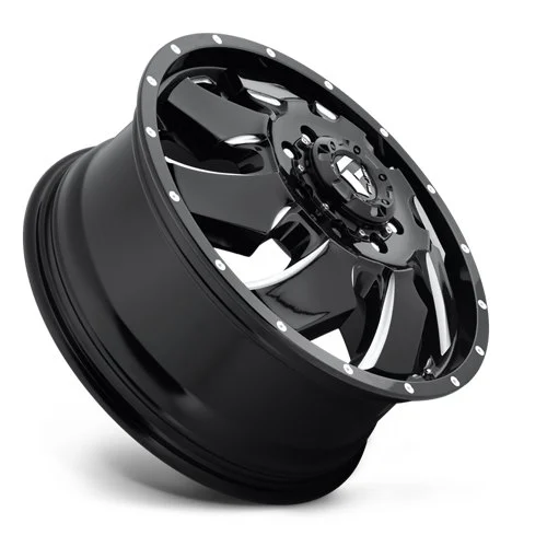 Fuel Off-Road D574 Cleaver 20x8.25 8x200 105mm Offset - Black - Front - Image 2