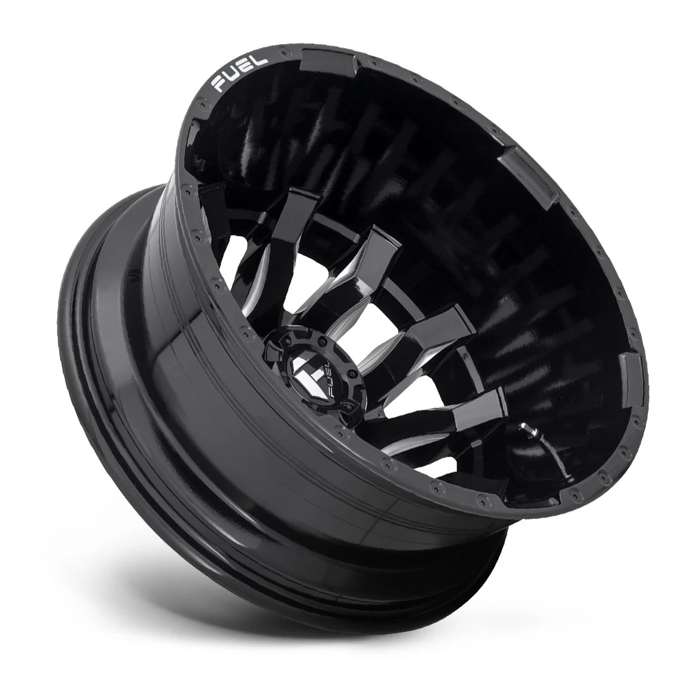 Fuel Off-Road D673 Blitz 20x8.25 8x200 -202mm Offset - Black - Rear Outer - Image 2