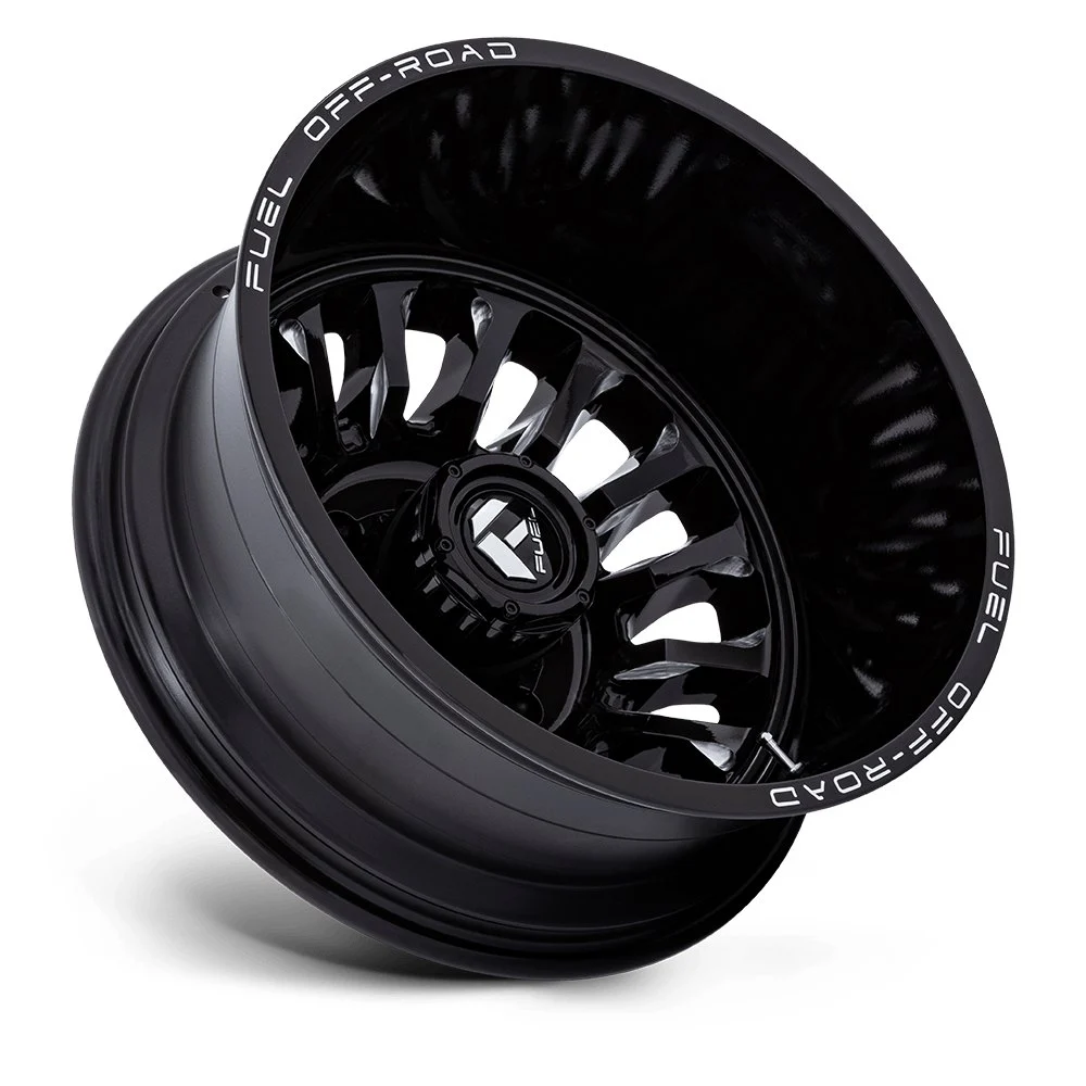 Fuel Off-Road D868 ARC Dually 20x8.25 8x200 -227mm Offset - Black - Rear Outer - Image 2