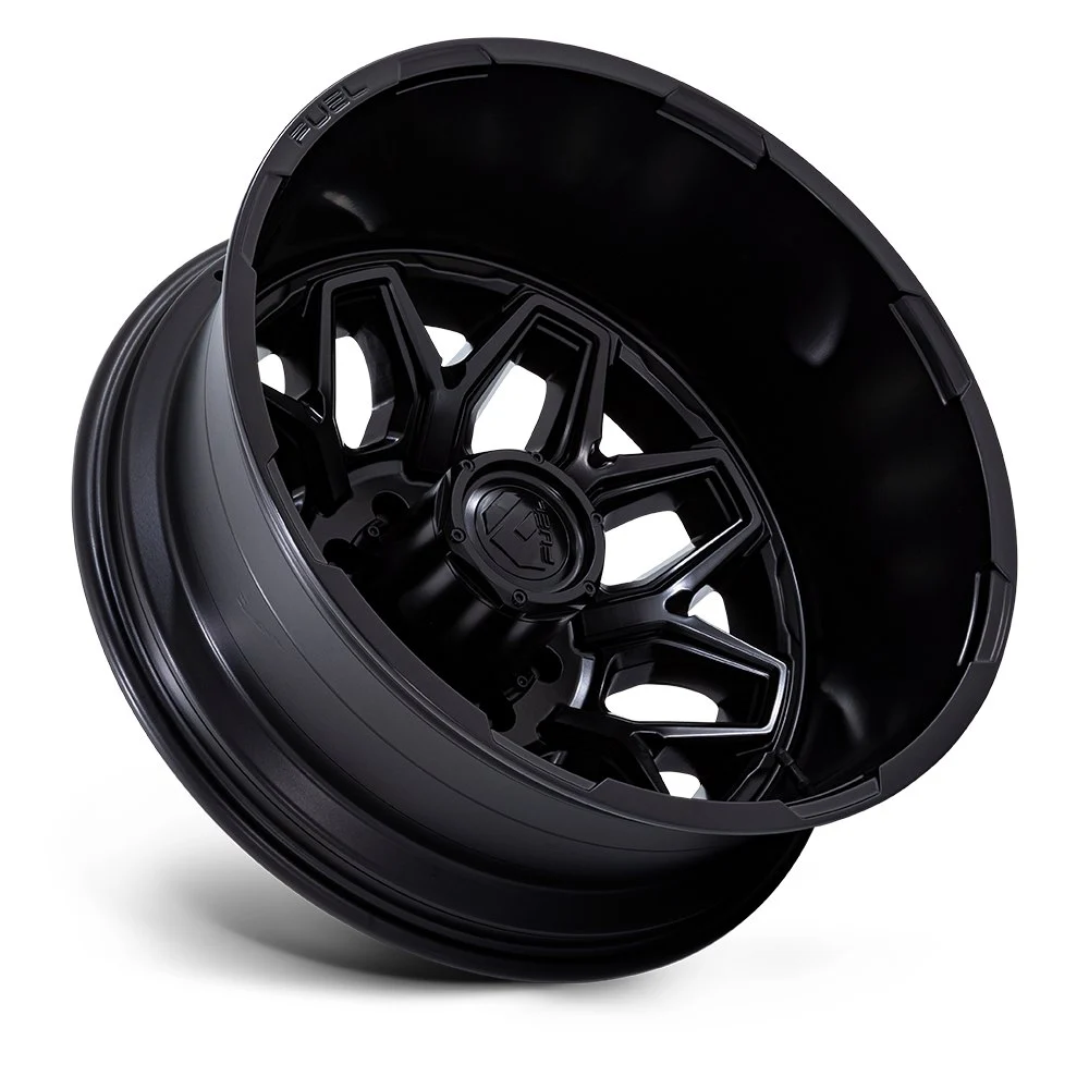 Fuel Off-Road D871 Flux Dually 20x8.25 8x200 -227mm Offset - Black - Rear Outer - Image 2
