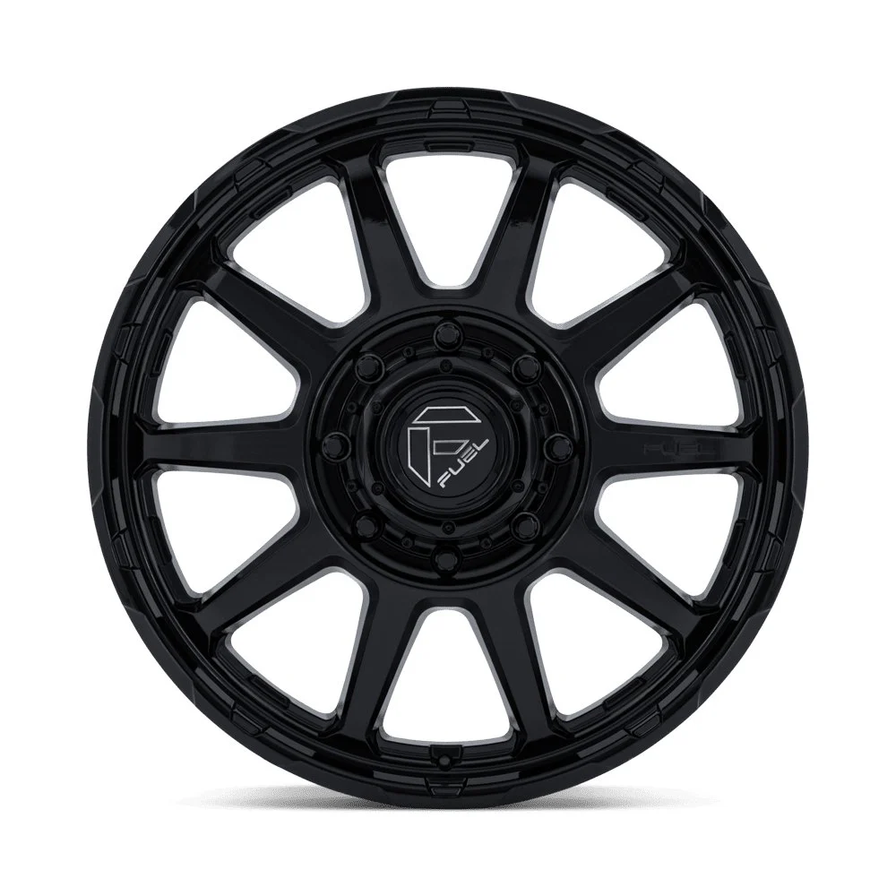 Fuel Off-Road D911 Circuit Dually 22x8.25 8x210 105mm Offset - Black - Front - Image 3