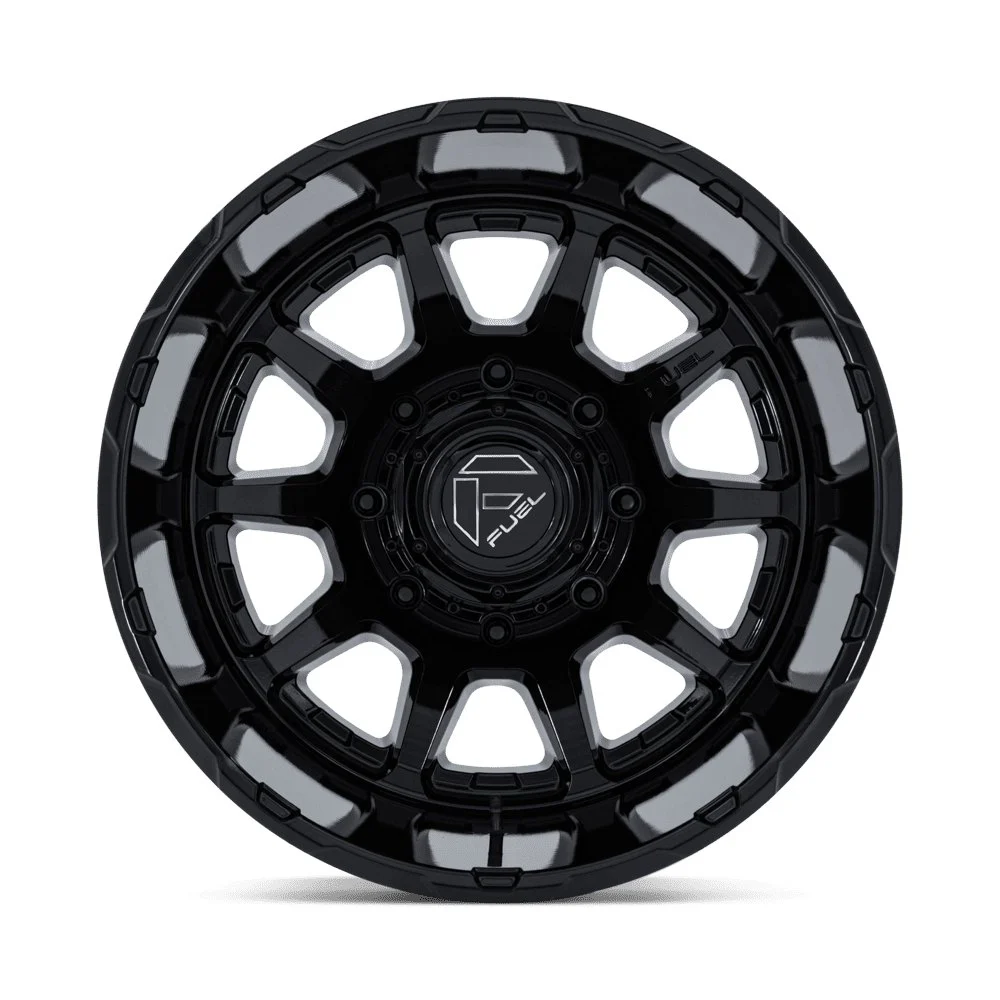 Fuel Off-Road D911 Circuit Dually 24x8.25 10x225 -202mm Offset - Black - Rear Outer - Image 3