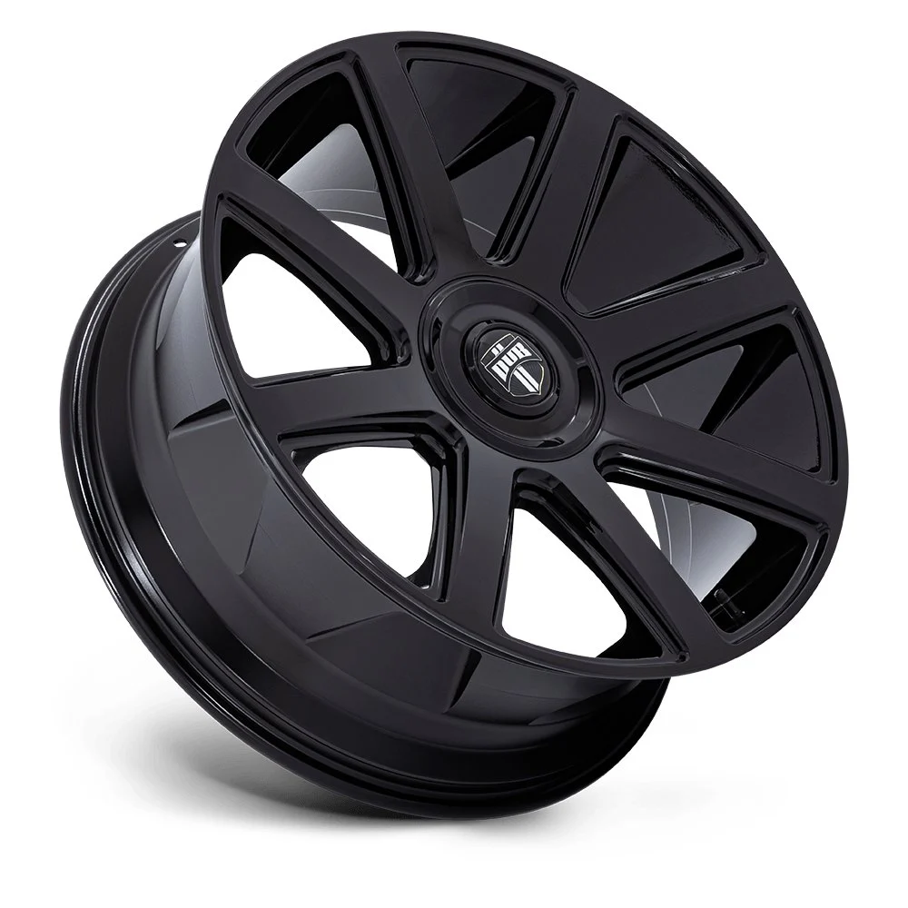 DUB DC273 Pull 24x10 5x115/5x120 15mm Offset - Gloss Black - Image 2