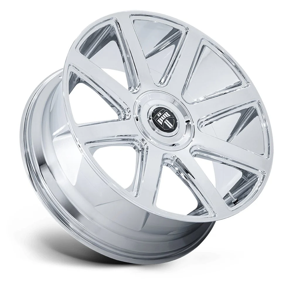 DUB DC273 Pull 24x9 5x115/5x120 15mm Offset - Chrome - Image 2