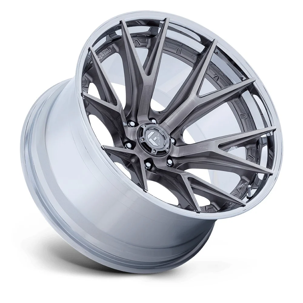 Fuel Off-Road FC402 Catalyst 22x12 6x135 -44mm Offset - Platinum Chrome - Image 2