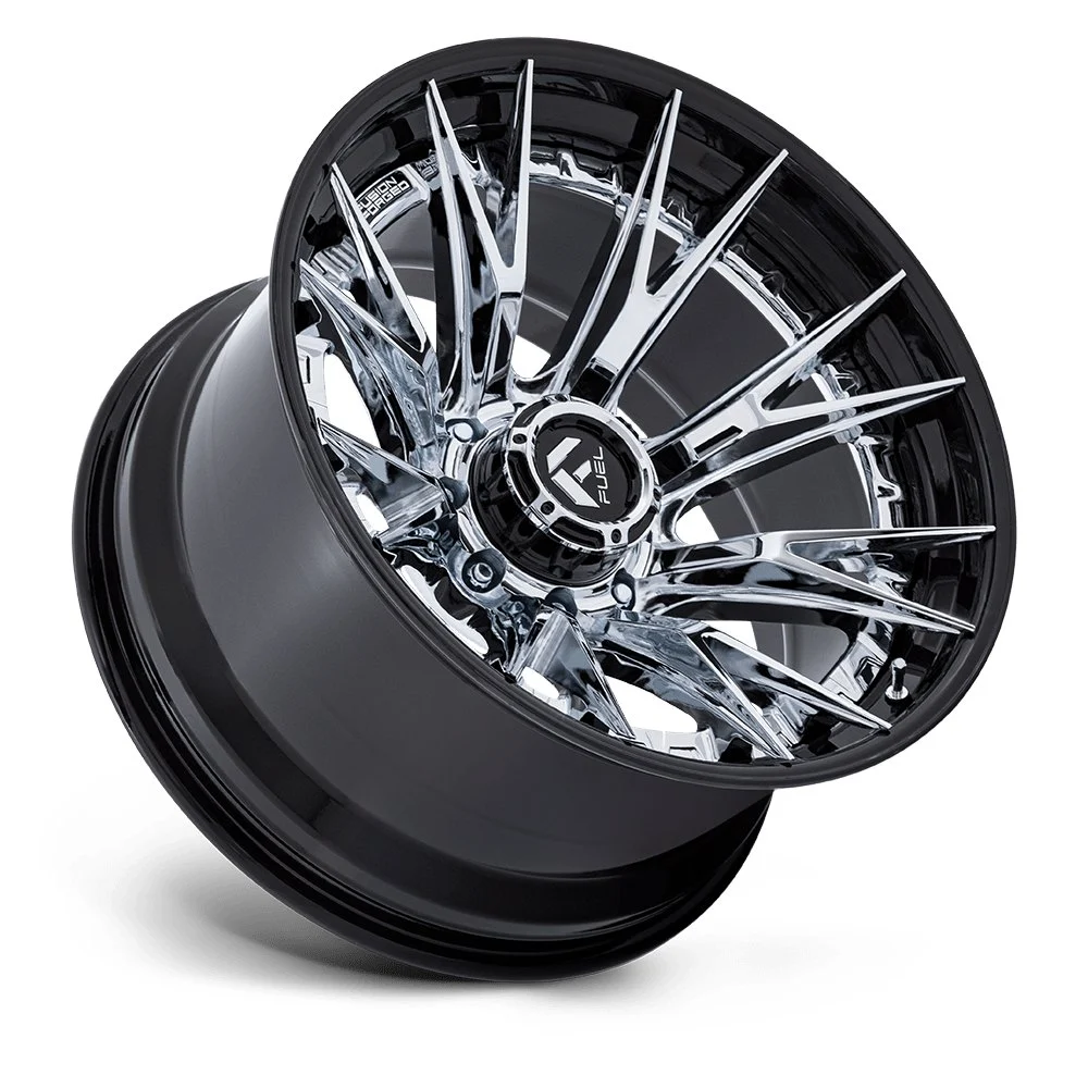 Fuel Off-Road FC402 Catalyst 20x10 8x170 -18mm Offset - Chrome Gloss Black - Image 2