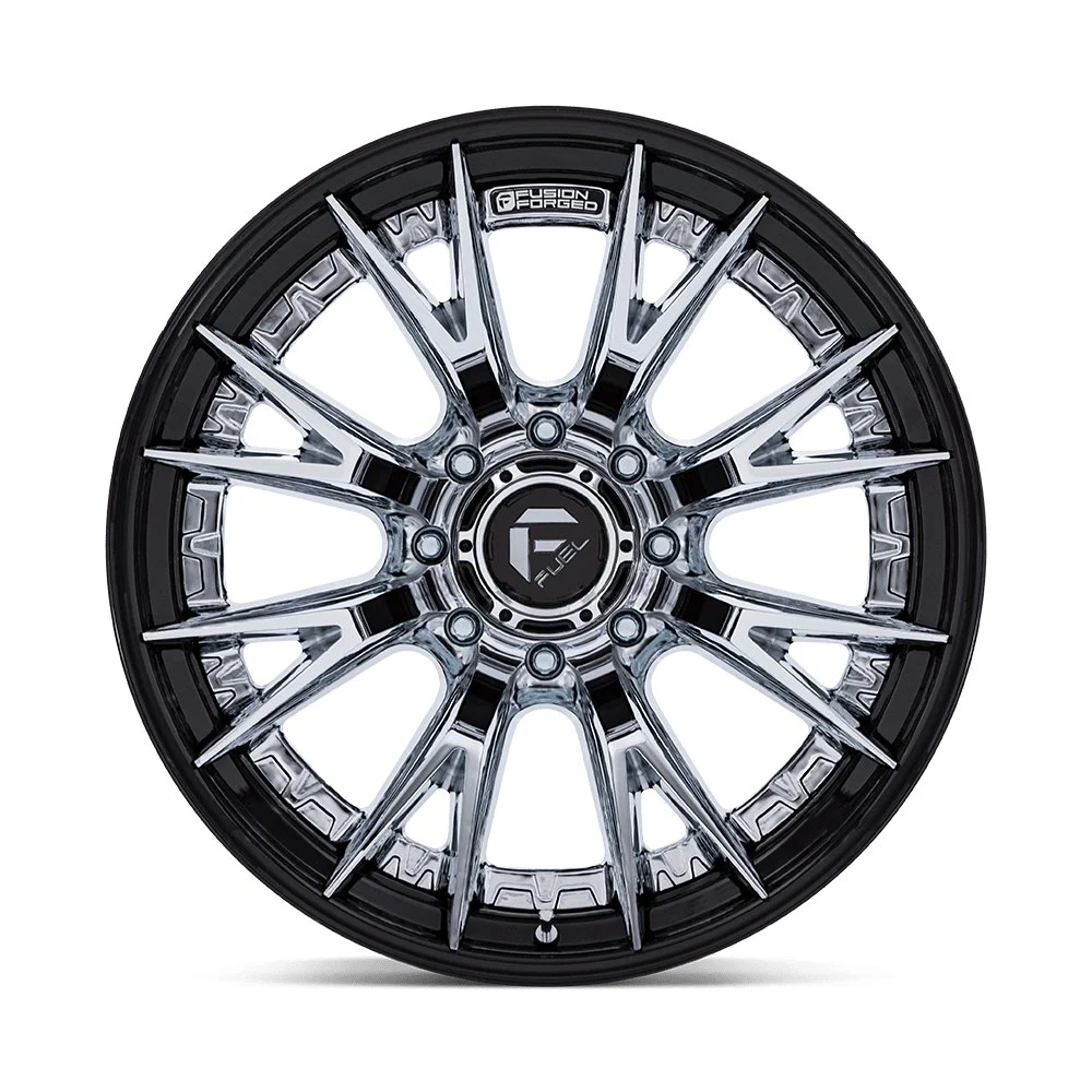 Fuel Off-Road FC402 Catalyst 20x9 8x170 1mm Offset - Chrome Gloss Black - Image 3
