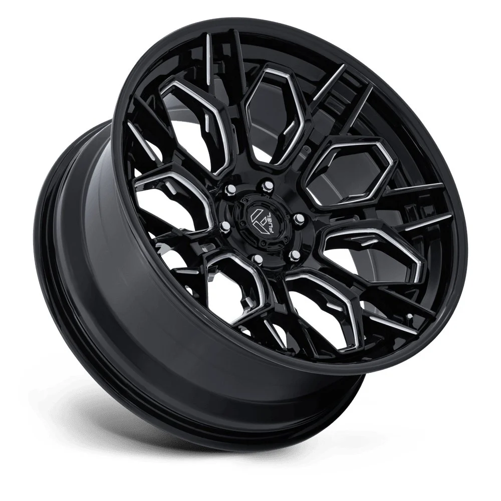 Fuel Off-Road FC409 Hive 22x10 6x139.7 -18mm Offset - Gloss Black Milled - Image 2