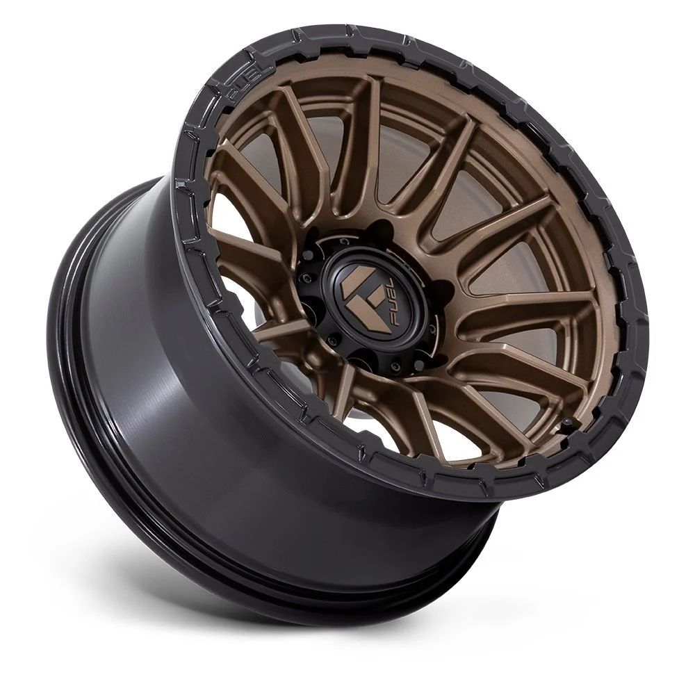Fuel Off-Road FC866 Piston 20x10 6x135 -18mm Offset - Matte Bronze w/ Gloss Black Lip - Image 2