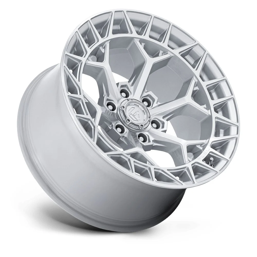 Fuel Off-Road FC873 Charger 22x9.5 6x135 18mm Offset - Gloss Silver Machined - Image 2