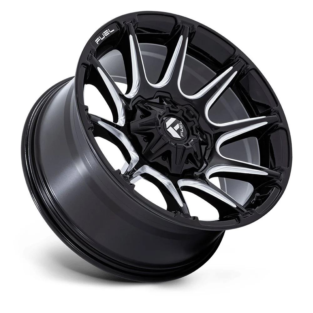Fuel Off-Road FC880 Super C 20x10 8x180 -18mm Offset - Gloss Black Milled - Image 2
