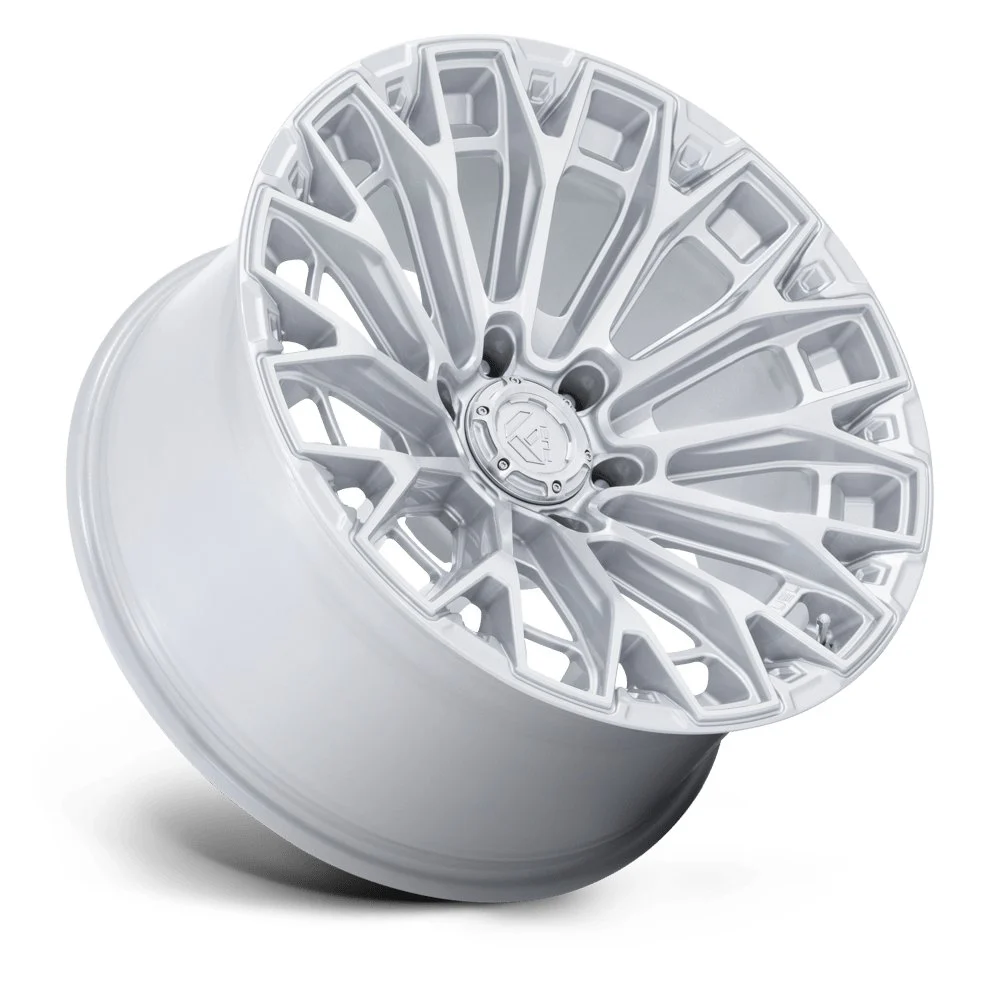 Fuel Off-Road FC882 Trax 17x9 6x139.7 1mm Offset - Gloss Silver Machined Face - Image 2