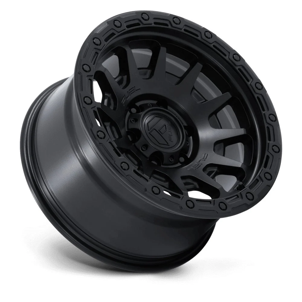 Fuel Off-Road FC884 Fortress 18x9 5x127 1mm Offset - Matte Black / Gloss Black - Image 2