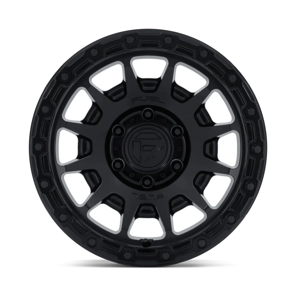 Fuel Off-Road FC884 Fortress 18x9 5x127 1mm Offset - Matte Black / Gloss Black - Image 3