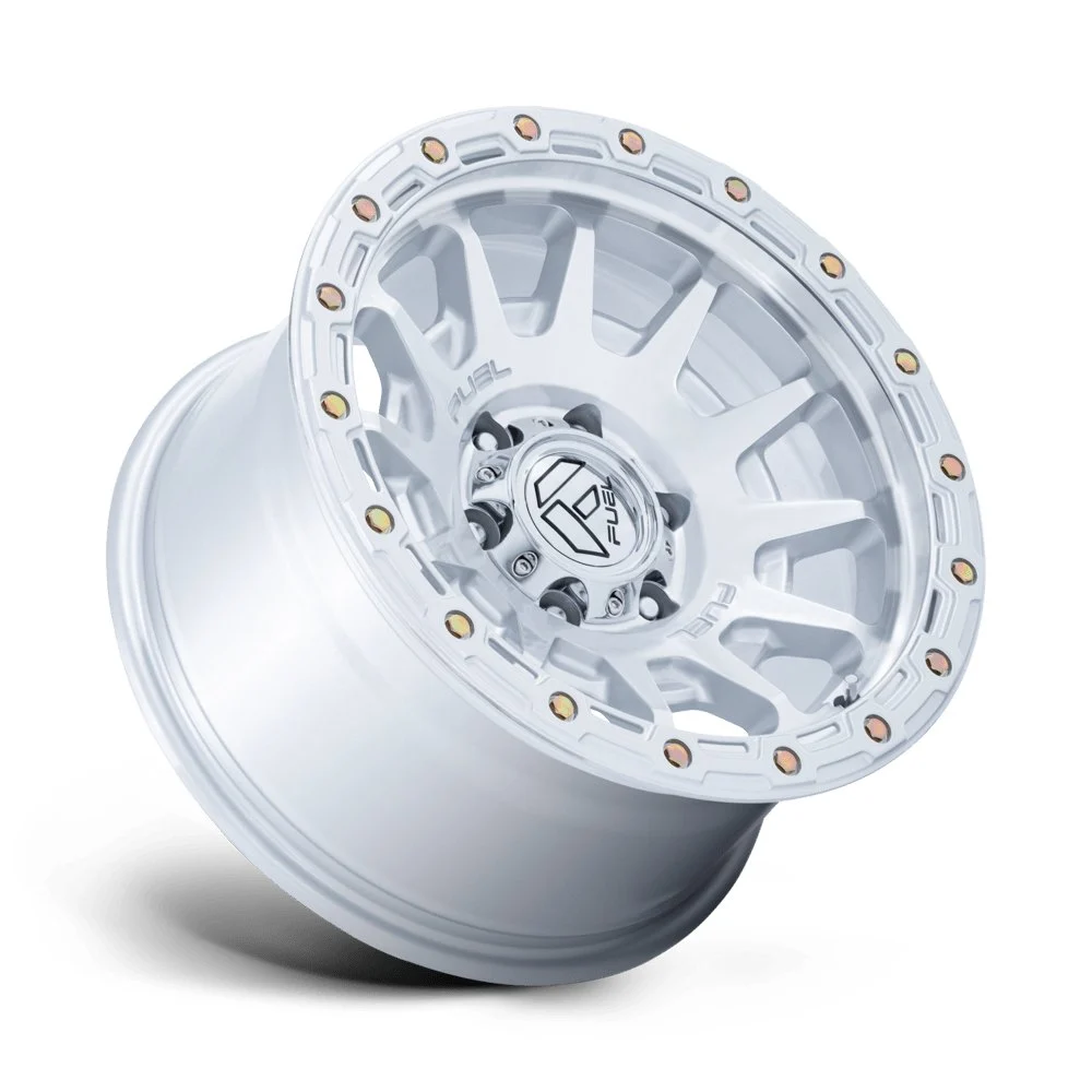 Fuel Off-Road FC884 Fortress 18x9 6x135 1mm Offset - Gloss Silver Machined - Image 2