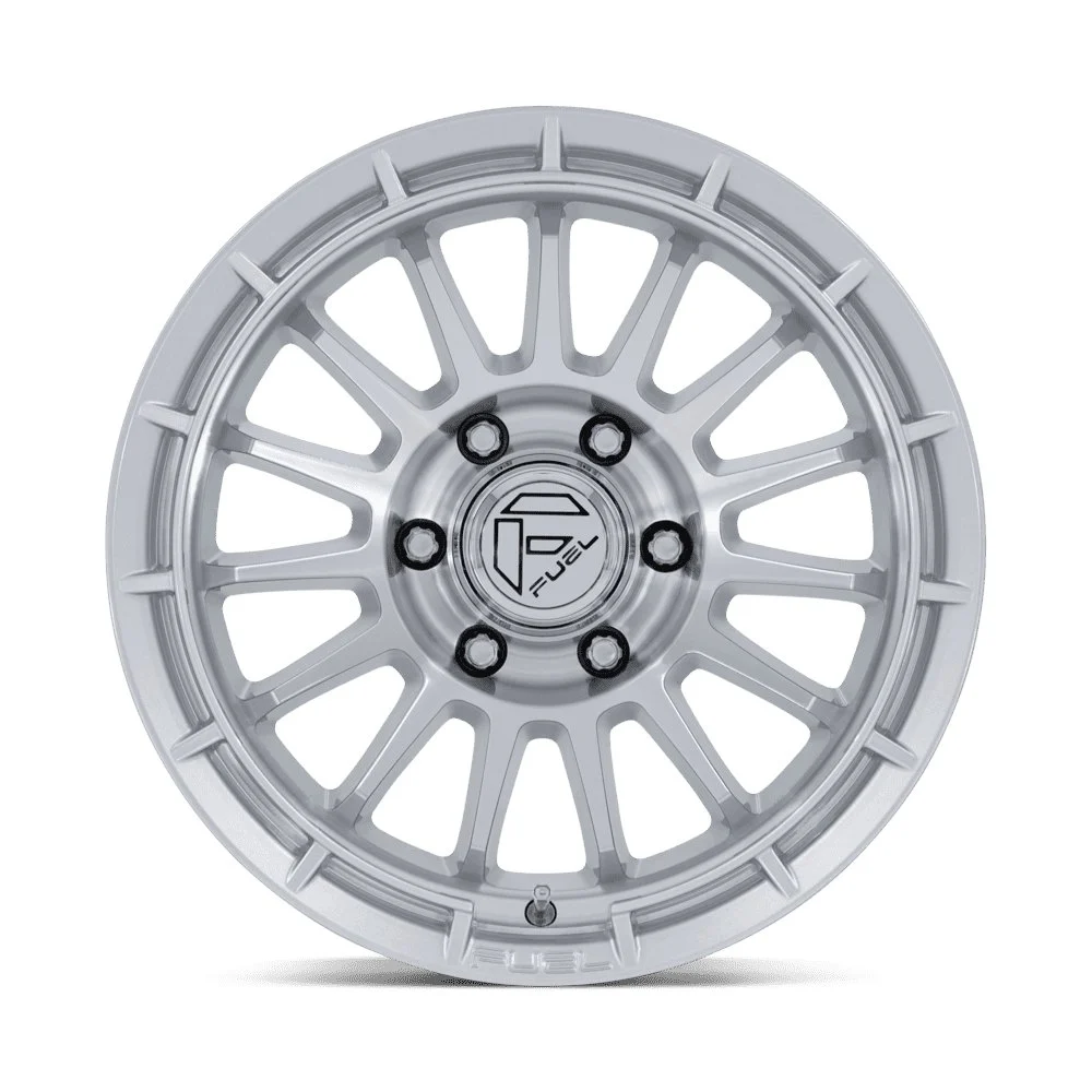 Fuel Off-Road FC905 Ascend 17x8.5 6x139.7 25mm Offset - Gloss Silver Machined Face - Image 3