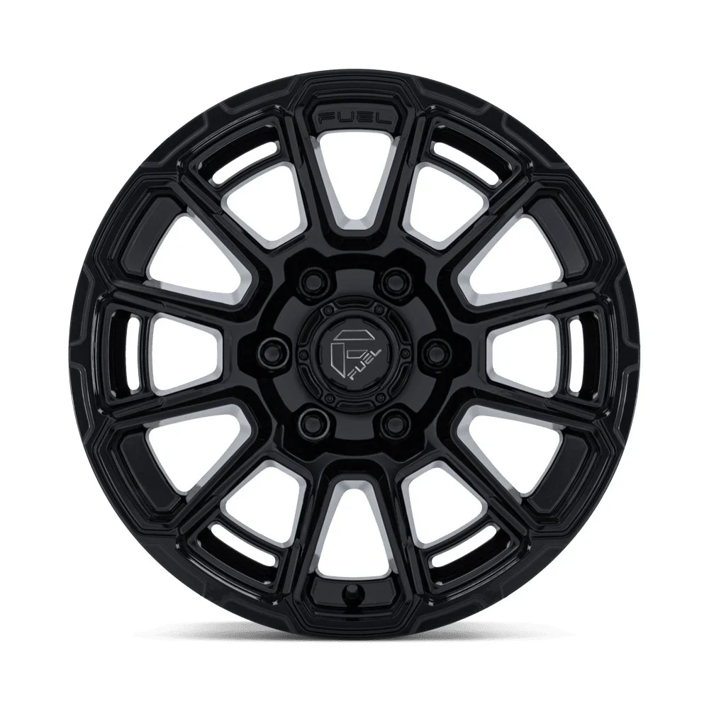 Fuel Off-Road FC910 Foxhound 17x9 6x139.7 1mm Offset - Gloss Black - Image 3