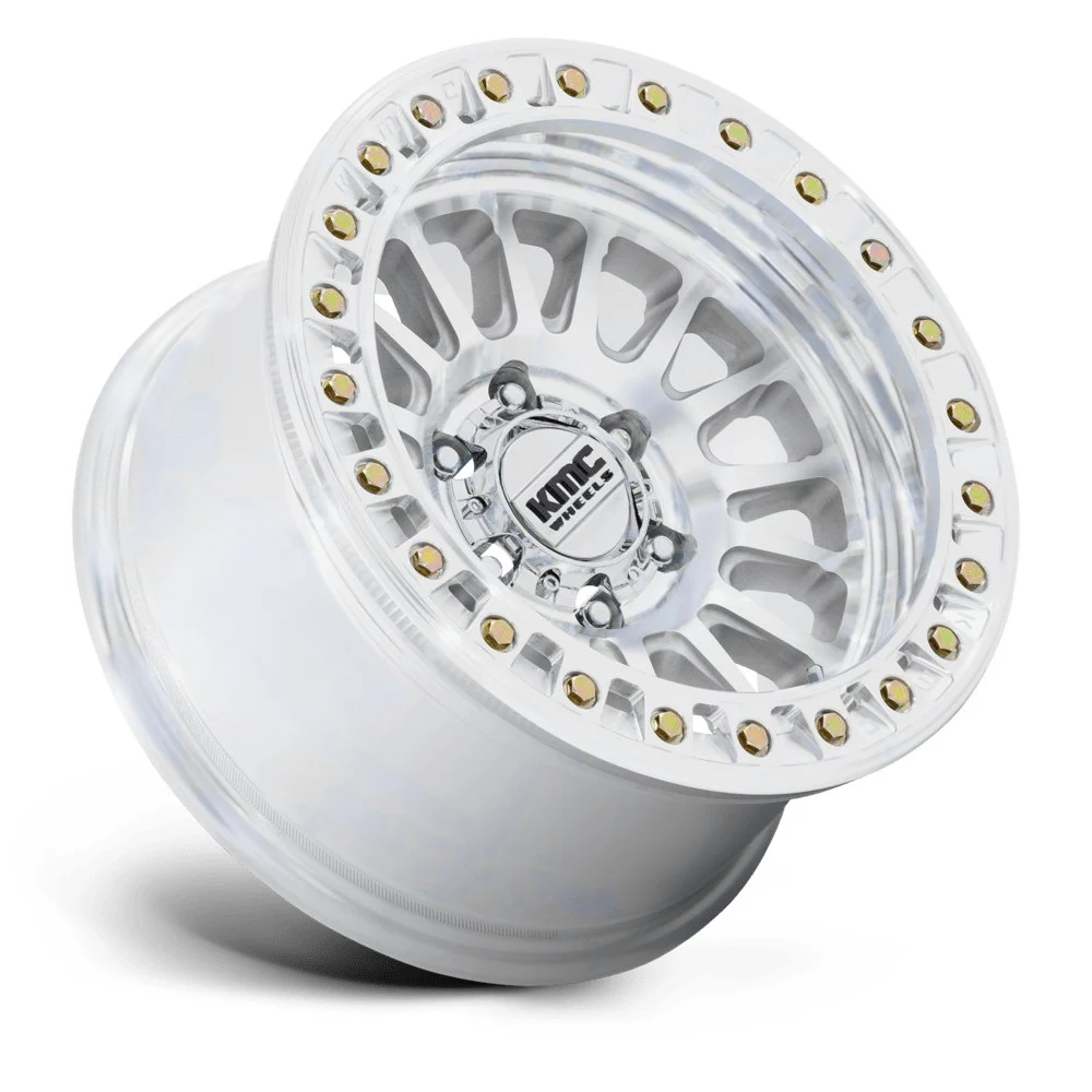 KMC KM239 Impact Beadlock 17x9 6x139.7 25mm Offset - Machined - Image 2