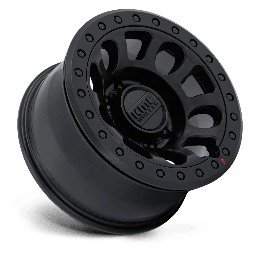 KMC KM241 E25 Beadlock 17x9 8x165.1 -38mm Offset - Blackout - Image 2