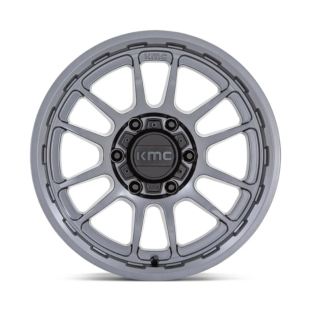 KMC KM727 Wrath 20x9 5x127 0mm Offset - Matte Anthracite - Image 3