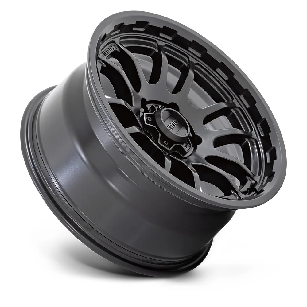 KMC KM727 Wrath 17x8.5 5x127 0mm Offset - Satin Black - Image 2
