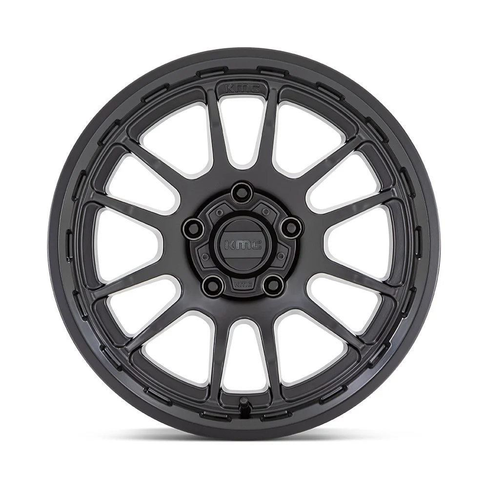 KMC KM727 Wrath 17x8.5 5x127 0mm Offset - Satin Black - Image 3