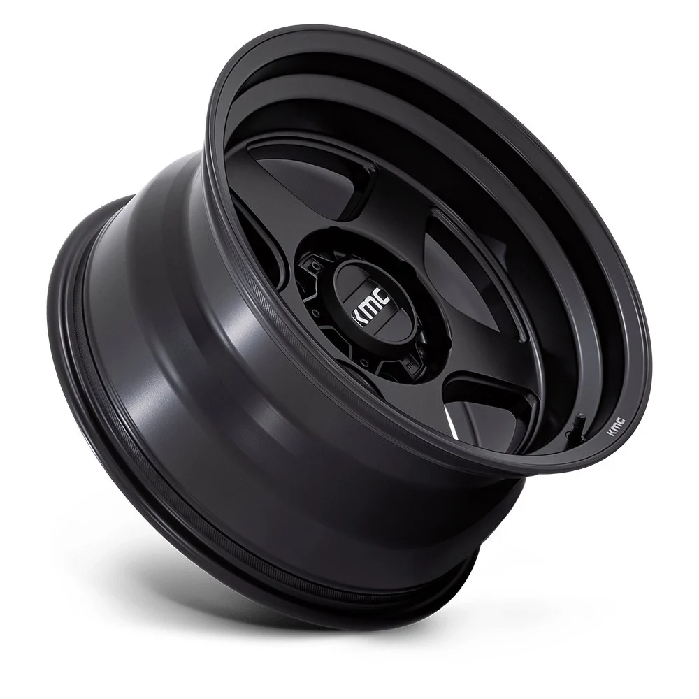 KMC KM728 Lobo 17x9 6x139.7 -38mm Offset - Matte Black - Image 2