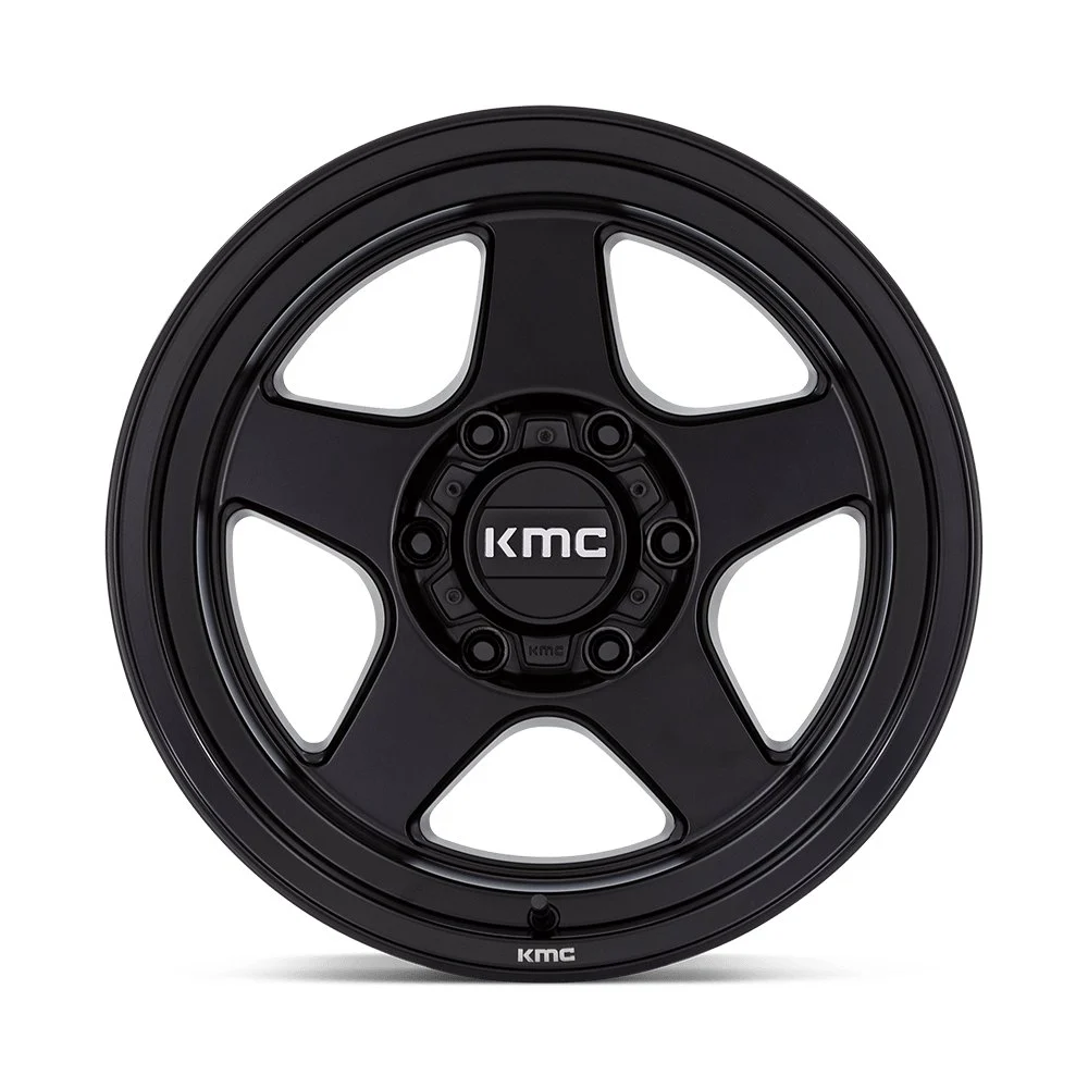 KMC KM728 Lobo 17x9 6x139.7 -38mm Offset - Matte Black - Image 3