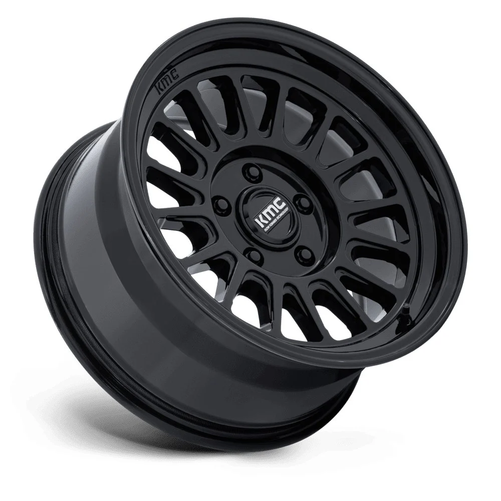 KMC KM733 Impact FFT 18x9 8x170 0mm Offset - Gloss Black - Image 2