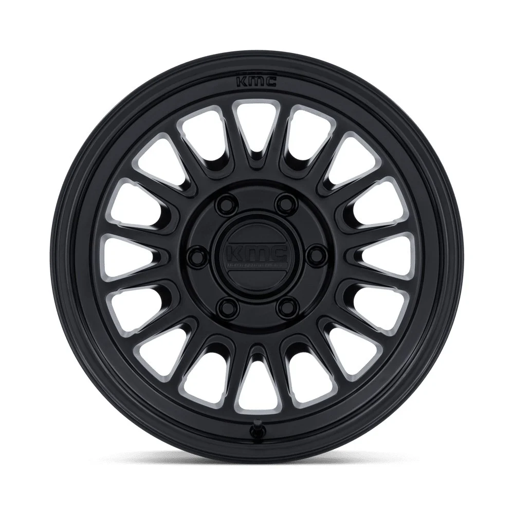 KMC KM733 Impact FFT 18x9 5x127 0mm Offset - Matte Black - Image 3
