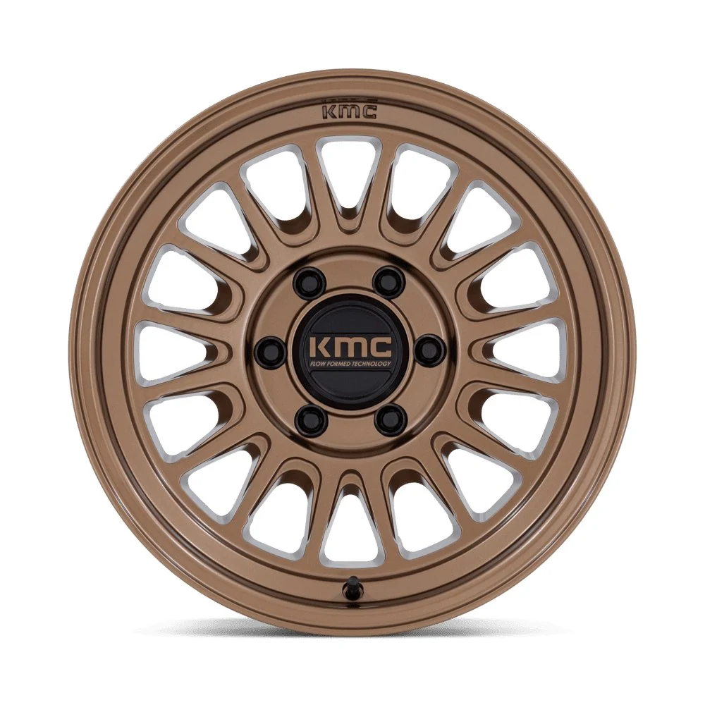KMC KM733 Impact FFT 17x8.5 6x139.7 0mm Offset - Matte Bronze - Image 3