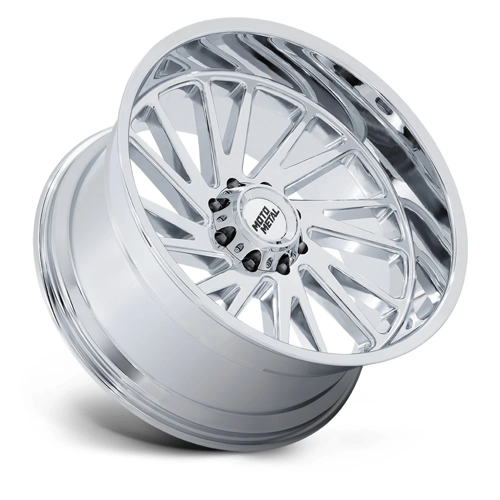 Moto Metal MO811 Combat 24x12 6x135 -44mm Offset - Chrome - Image 2