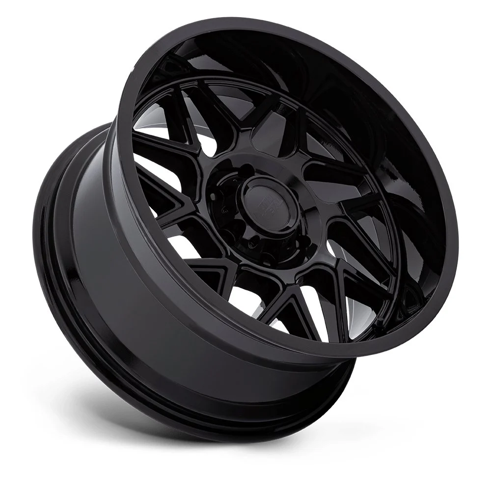 Moto Metal MO812 Turbine 20x10 5x127 -18mm Offset - Gloss Black - Image 2