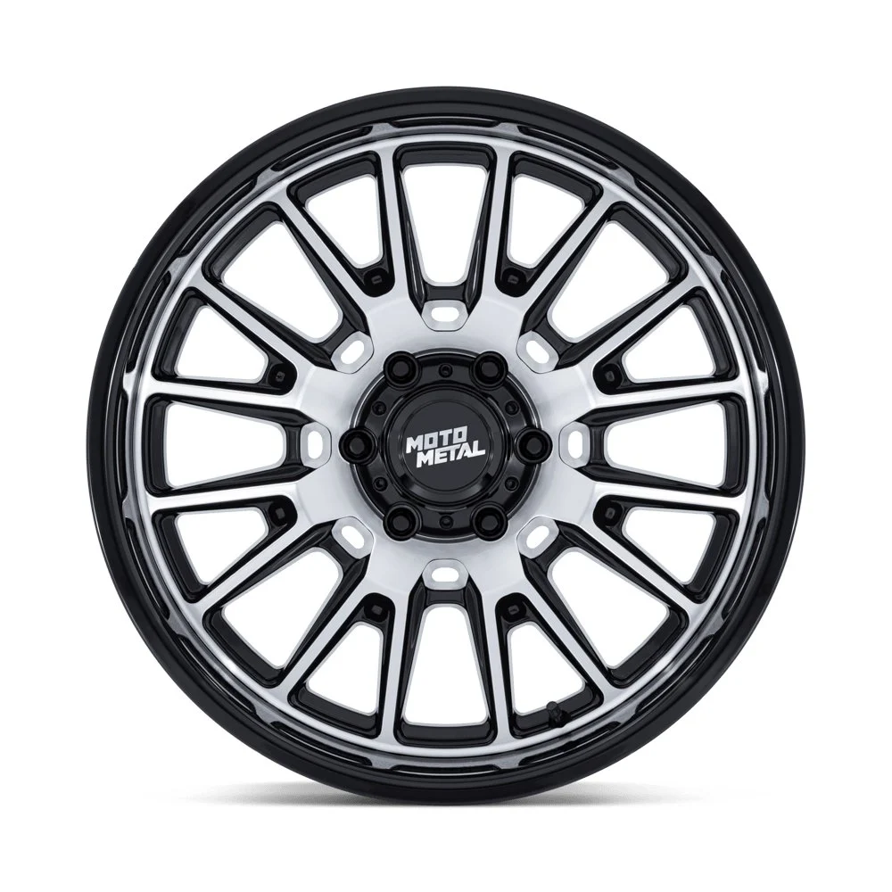 Moto Metal MO814 Tekton 20x9 6x135 1mm Offset - Gloss Black Machined - Image 3