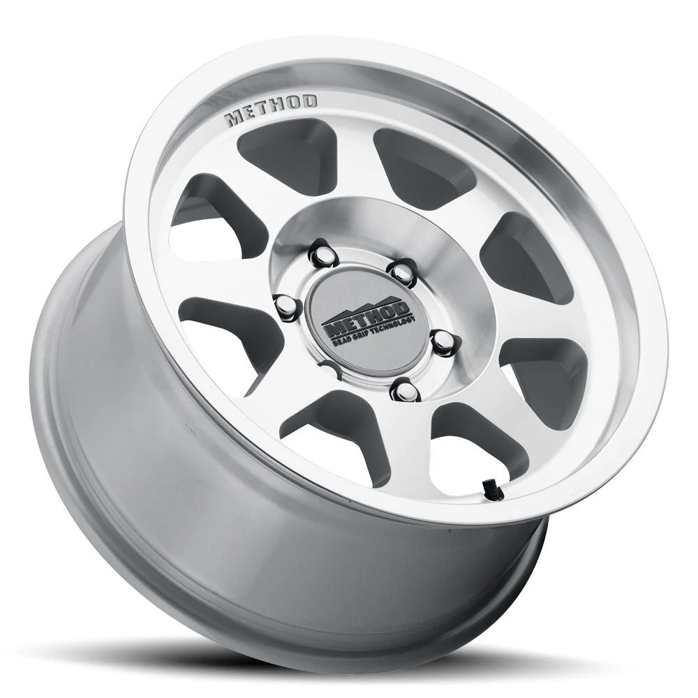 Method MR701 Bead Grip 17x8.5 - 5x127 Bolt Pattern, +0mm Offset, 71.5mm Hub Bore - Machined - Clear Coat - Image 3
