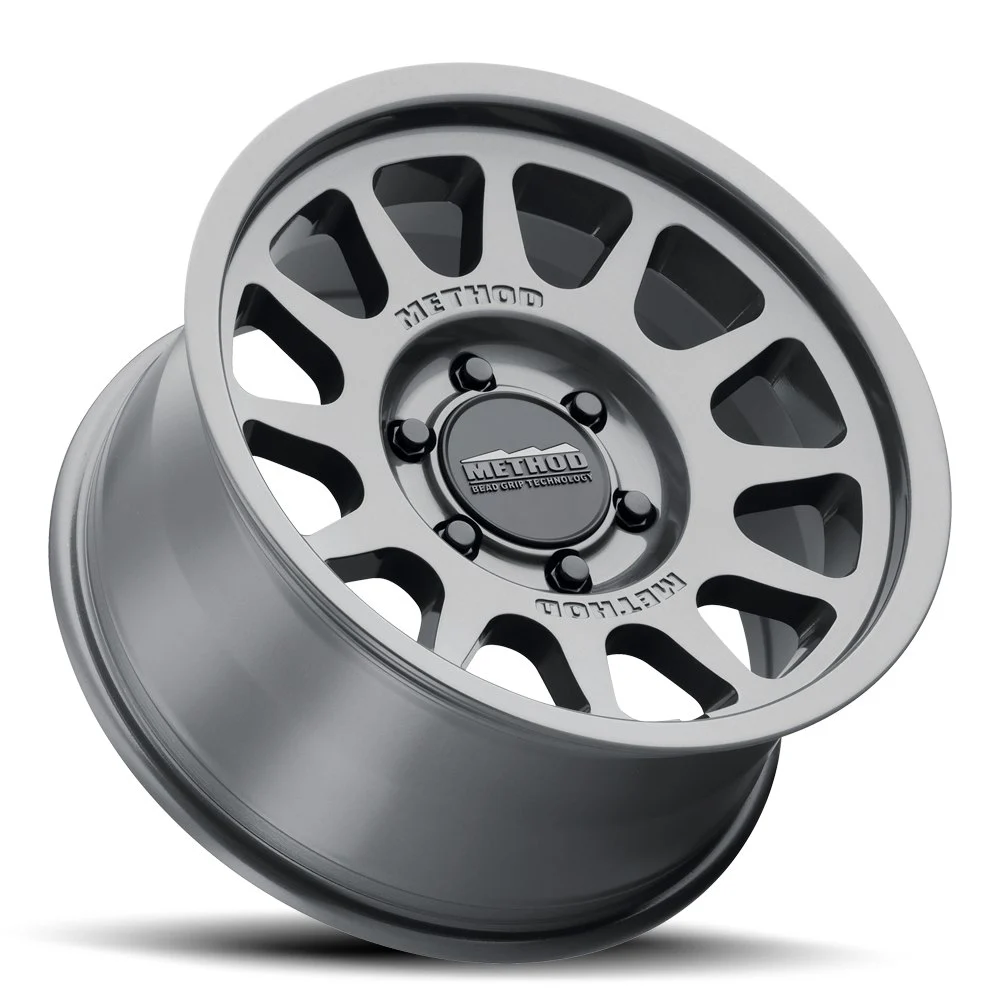 Method MR703 Bead Grip 17x9 - 5x127 Bolt Pattern, -12mm Offset, 71.5mm Hub Bore - Gloss Titanium - Image 3