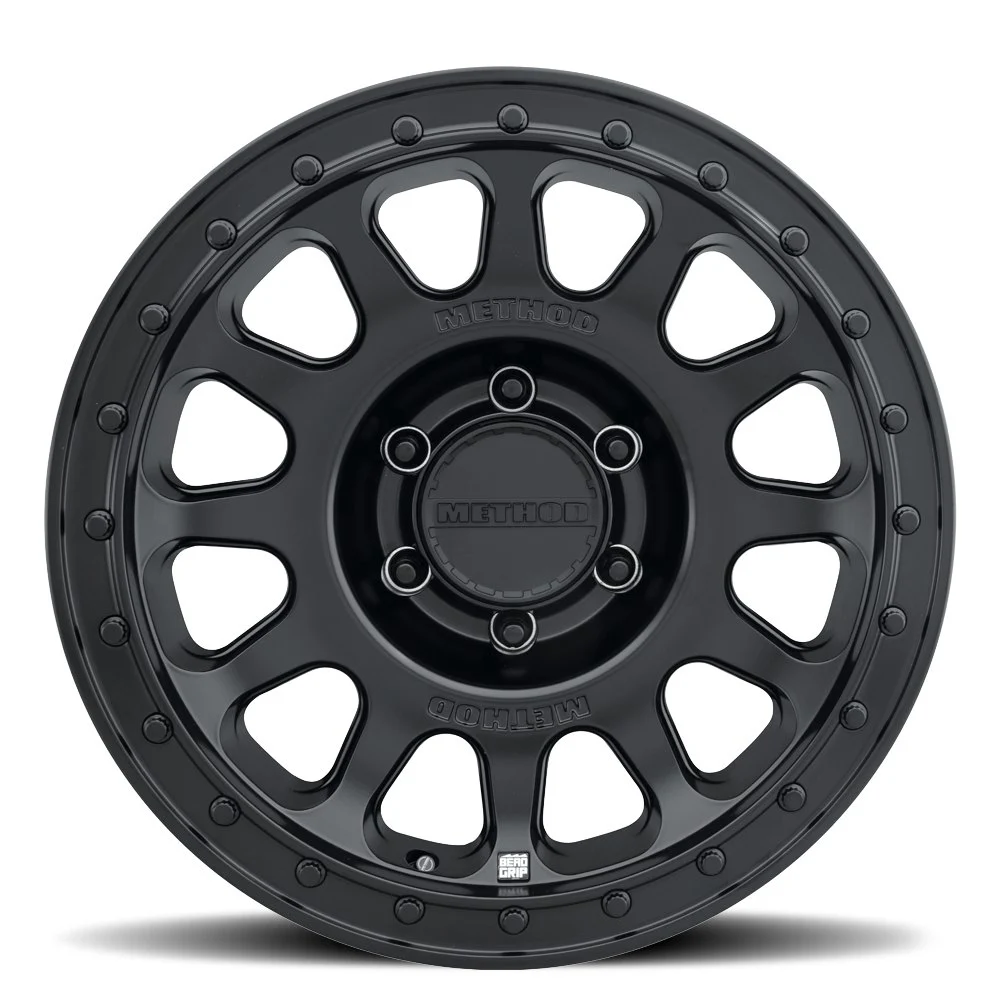 Method MR709 HD Bead Grip 18x9 - 8x165.1 Bolt Pattern, +12mm Offset, 121.3mm Hub Bore - Matte Black - Image 2