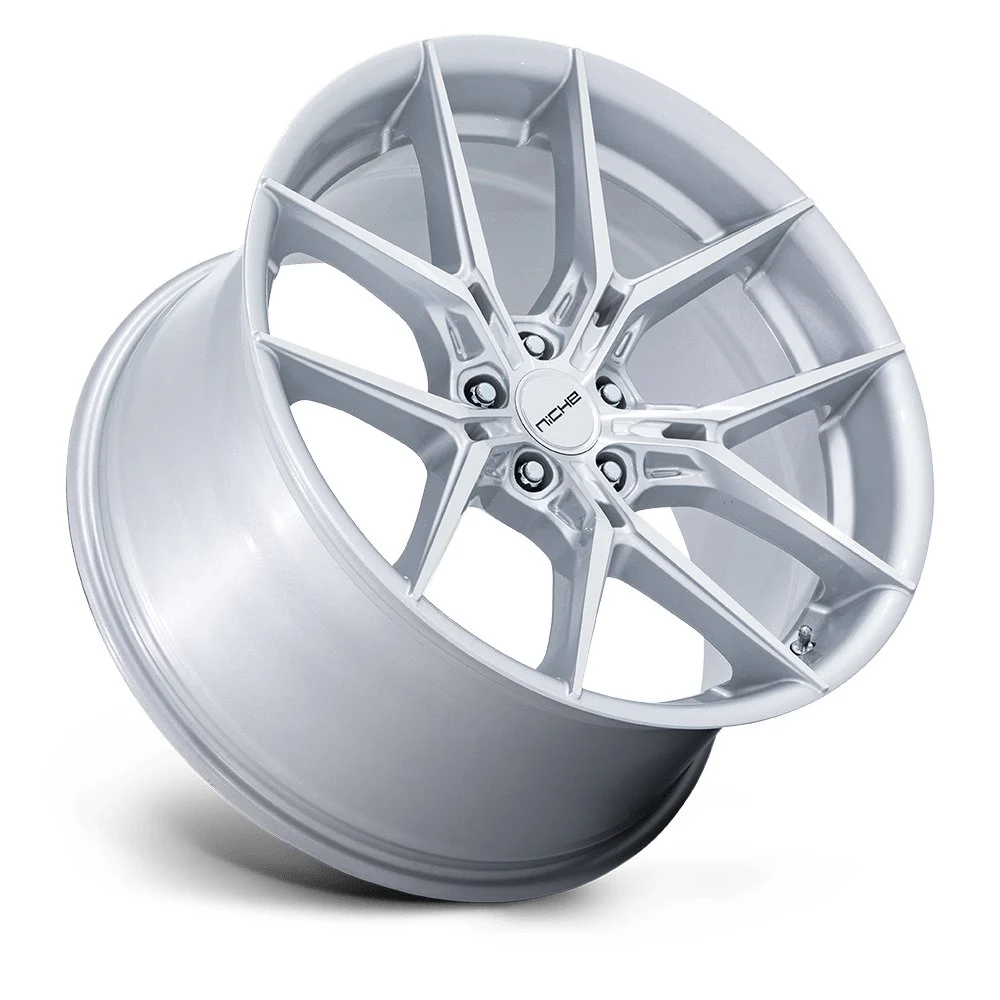 Niche NC279 Prodigy 5 19x9.5 5x114.3 25mm Offset - Silver Machined - Image 2
